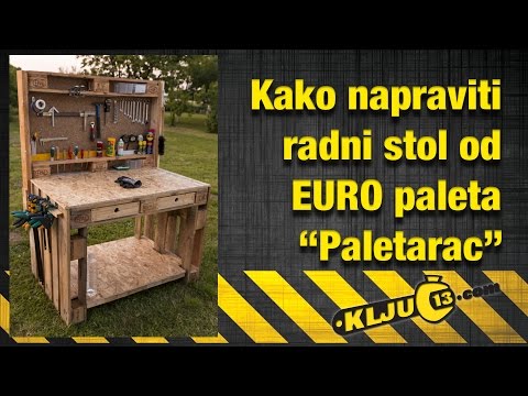 Video: Što se može napraviti od paleta?