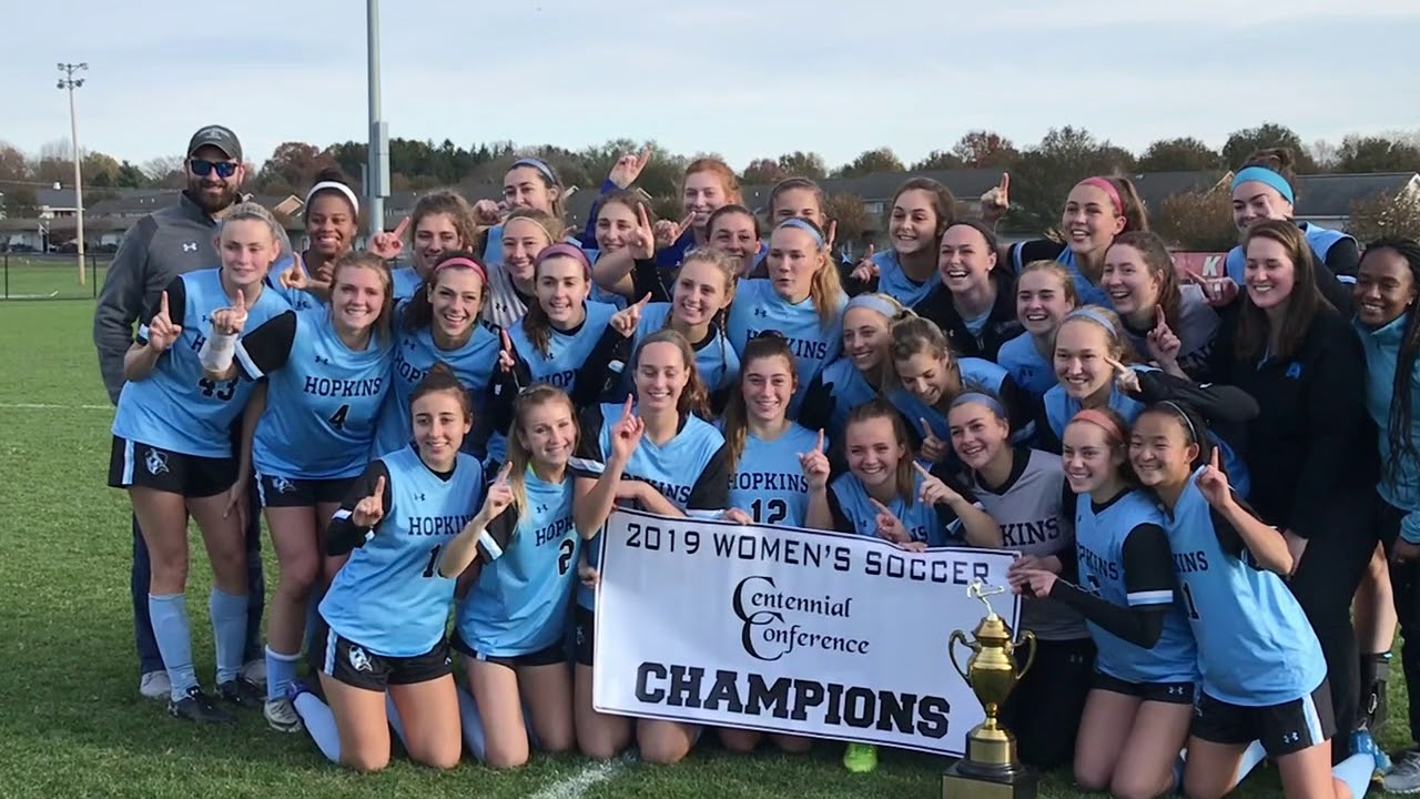 Johns Hopkins Claims Centennial Conference Women's Soccer Title YouTube