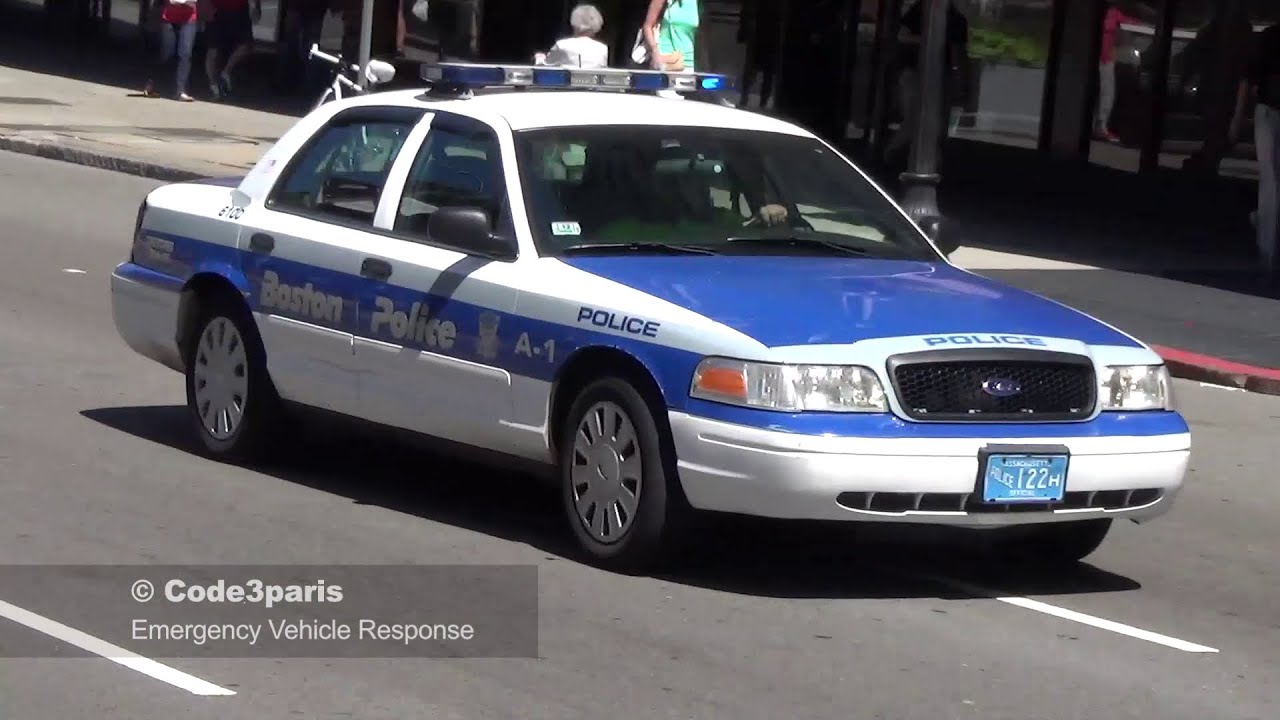 Boston Police Cars + Oak Bluffs Police Responding YouTube