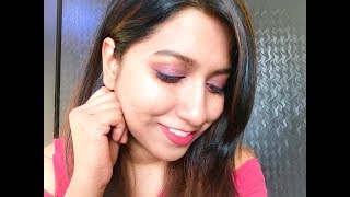 Soft Pink Eye Makeup Tutorial | Reds and pinks screenshot 2