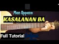 Kasalanan ba  easy guitar chords  easy guitar tutorial kasalananba menoppose