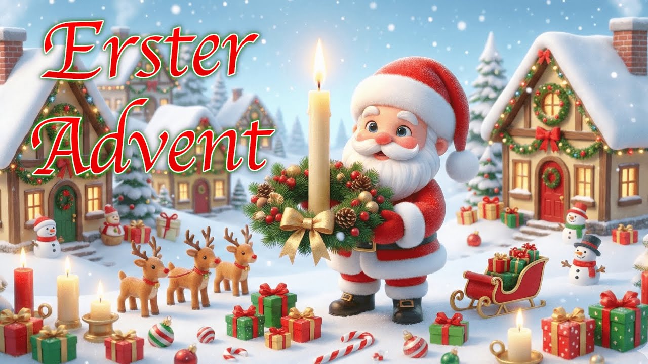 1. Advent Grüße Lustig 🕯️ Adventsguß Video Kostenlos Für WhatsApp 2025