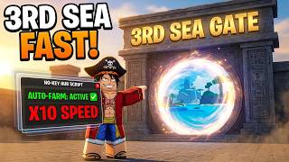 How to Go to 3rd Sea in Haze Seas FAST! 🤫🌊 (No Key Auto-Farm 2026)#bloxfruits #roblox