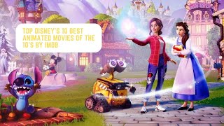 TOP 10 Disney's Best Animated Movies Of The 10's by IMDb(Trailers)