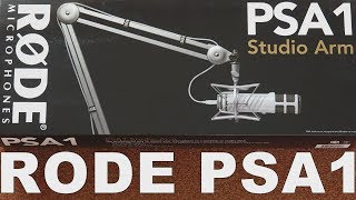 Rode PSA1 Studio Arm review and how to set it up