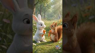 The Little Rabbit Who Shared His Carrot | A Heartwarming Rhyming Story for Kids #kids #story #usa