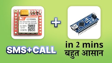 Using SIM800l with arduino nano , Very easy!