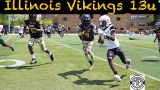 Illinois Vikings 13u 41 vs Kaos 13u 0