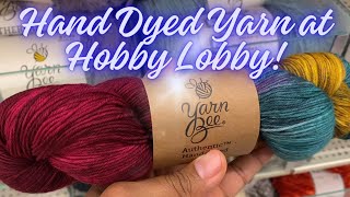 Hobby Lobby is ripping off an indie dyer I follow on IG. The skein