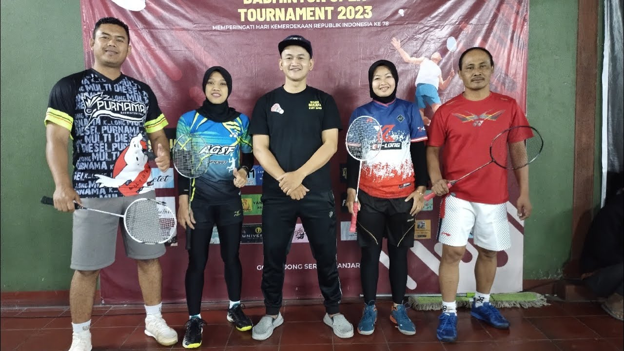 Bojes Senjaya cup  kls D2 // dedom + p riki vs tria + m sus