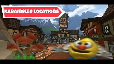 Wizard101 - Karamelle Peanutbutter cup and Lemon-Head Locations (Zeke/Eloise Quest)