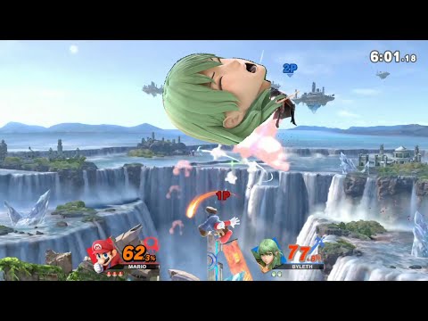 下強空上✖︎5空前【スマブラSP】　＃shorts ＃マリオ