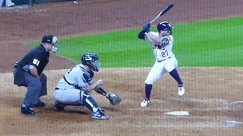 Jose Altuve walk-off homer to win the pennant...Astros vs. Yankees...10/19/19
