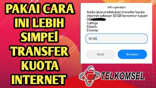 Cara Transfer Kuota Internet TELKOMSEL (Tahun 2021)‼️ Proses Mudah & Cepat⁉️