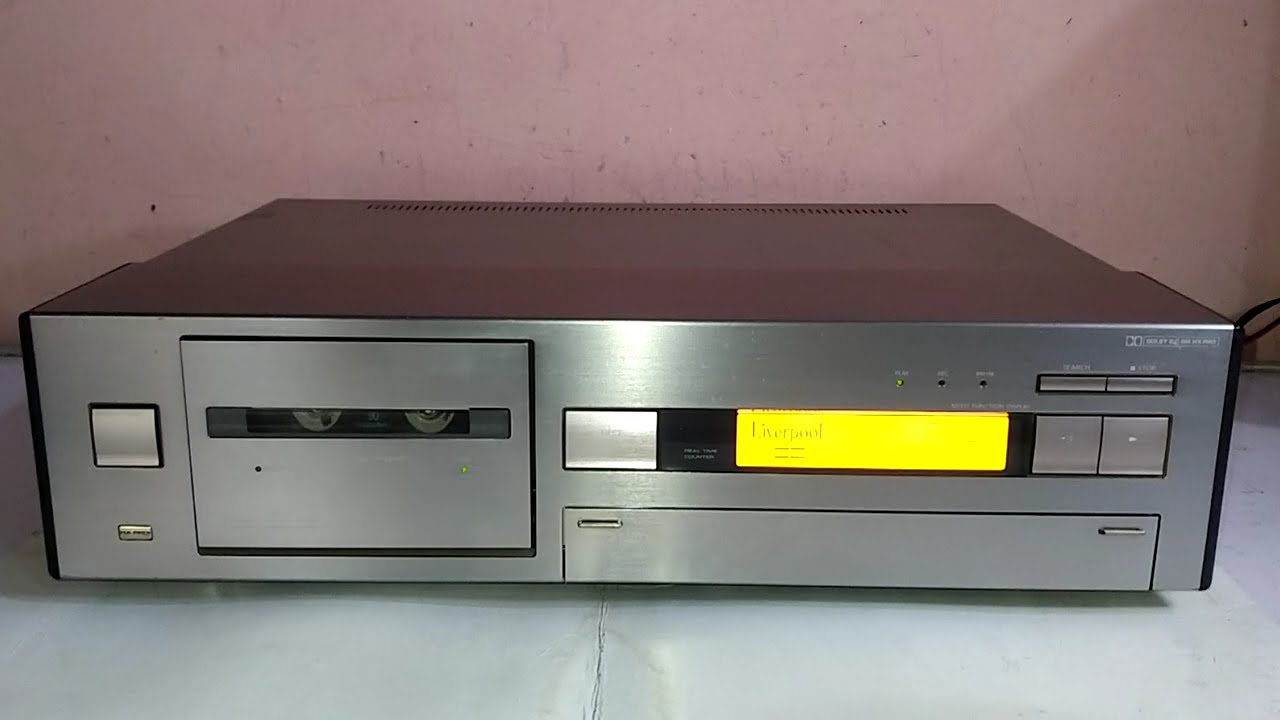 Onkyo Liverpool K-200A auto reverse cassette deck (demo) - YouTube