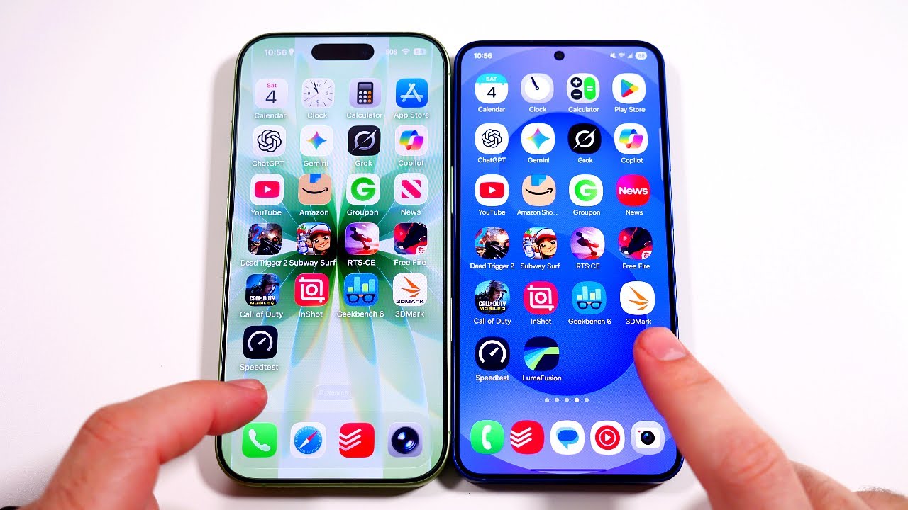 iPhone 17 vs Galaxy S25 Speed Test