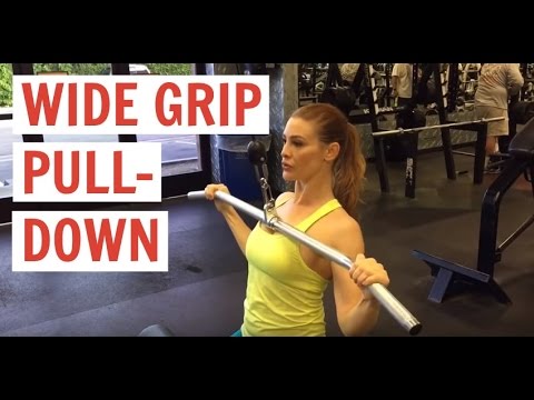 Wide Grip Pulldown