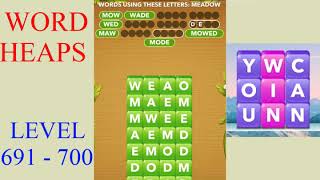Word Heaps Level 691 - 700 | All Answers | Walkthrough screenshot 5