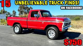 15 Rare Classic Trucks for Sale by Owner – Amazing Craigslist Deals!