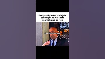 Everyone hates their job 💰 #wealthmindset #millionairevibes
