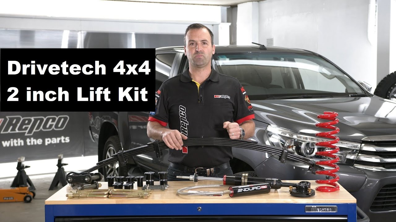 Drivetech 4x4 Enduro Pro 2inch Lift kit Repco YouTube