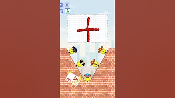 DRAW TO SMASH: Logic Puzzle vs HIDE BALL : Brain Teaser ASMR Gameplay Android iOS short.