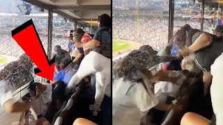 Rival Fans Duke it Out Inside Luxury Box Suite