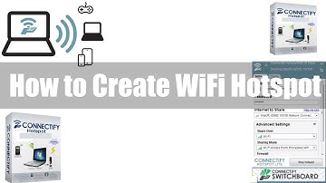 How to Create WiFi Hotspot in PC Using Connectify