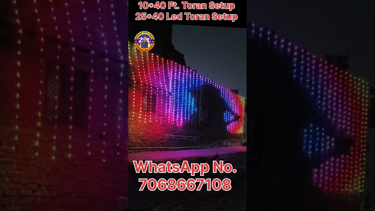 Pixel Led Toran Setup 