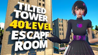 TILTED TOWER ESCAPE ROOM Code 1227-6056-3187 How To Complete ESCAPE ROOM by Axvezer Creative