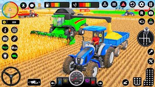 Simulatore di guida di trattori agricoli moderni 3D - Nuovi giochi di trattori - Gameplay Android screenshot 2