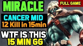 OMG Miracle Crazy Huskar Spammer Destryoing High MMR Games in 15 minutes