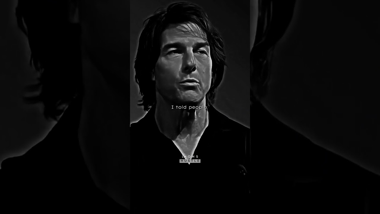 Tom Cruise on His Childhood Dream 