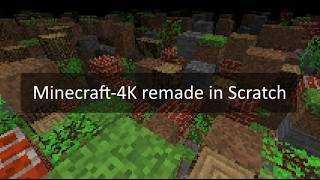Minecraft 4K remade in Scratch
