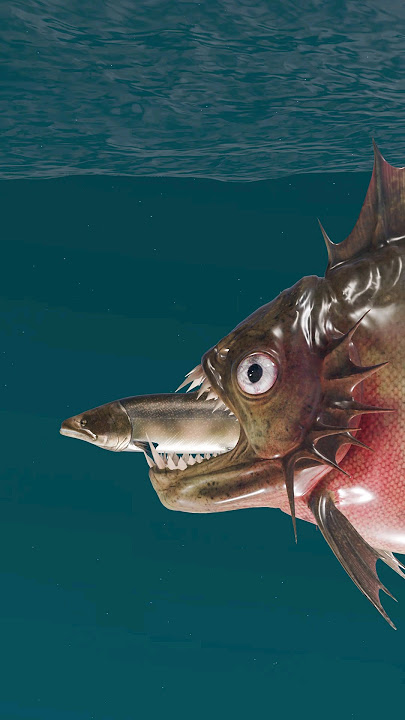 Fish Eat Fish | Bull Trout Sea Monster Vs The Bloop Sea Monster