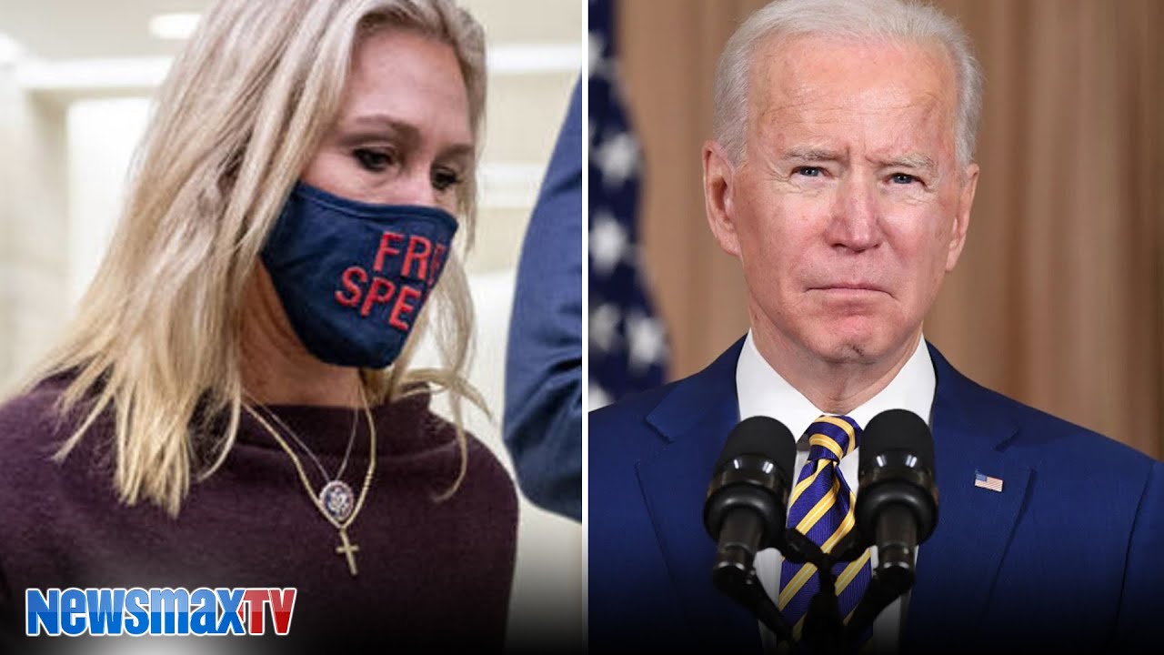 ⁣Biden's tall tale, Marjorie's GOP allies' reaction and more: Newsmax TV report