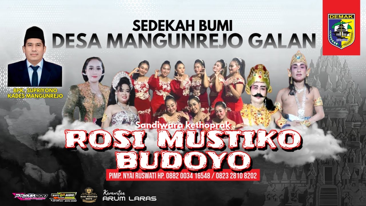 🔴LIVE KETHOPRAK 'ROSSI MUSTIKO BUDOYO' SERIAL LAKON 