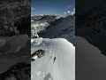 Skier Falls into Massive Crack 🎬 Parkin Costain #Shorts #Ski