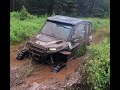 Alaska Backcountry exploring with Polaris general 4" portals on 34" tires. The Drone Crashes!