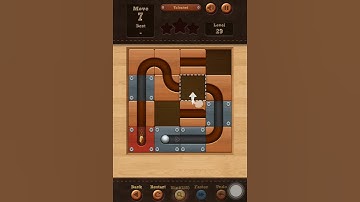 Roll the Ball slide puzzle Talented Level 29 Solution