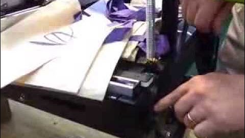 Gammill / Statler Pickup Roller Adjustment