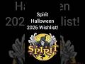 My Spirit Halloween 2026 Wishlist!