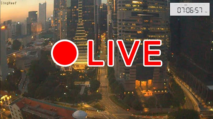【LIVE CAMERA】Downtown Singapore　シンガポール　ライブカメラ