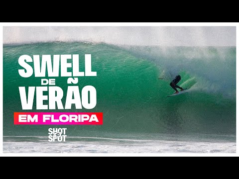 Swell de Verão em Floripa - Altas Ondas na Ilha da Magia #surf #surfing #swell #floripa