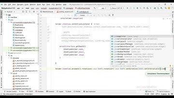 Animation in RecyclerView | Android Kotlin | Urdu\Hindi | BJM Tech