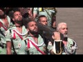 Legionarios cantando el novio de la muerte  semana santa de mlaga 2016