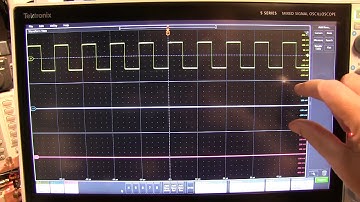 Tektronix Series 5 Mixed Signal Oscilloscope Highlights