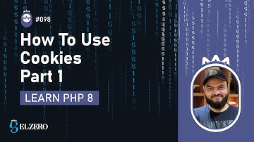 Learn PHP 8 In Arabic 2022 - #098 - How To Use Cookies Part 1