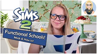 How I play functional schools in The Sims 2!