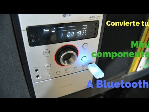 Convierte tu stereo de carro o Minicomponente en BLUETOOTH!!